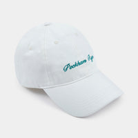 Embroidered Logo Cap in Bright White