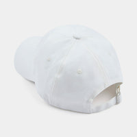 Embroidered Logo Cap in Bright White