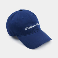 Embroidered Logo Cap in Midnight Blue