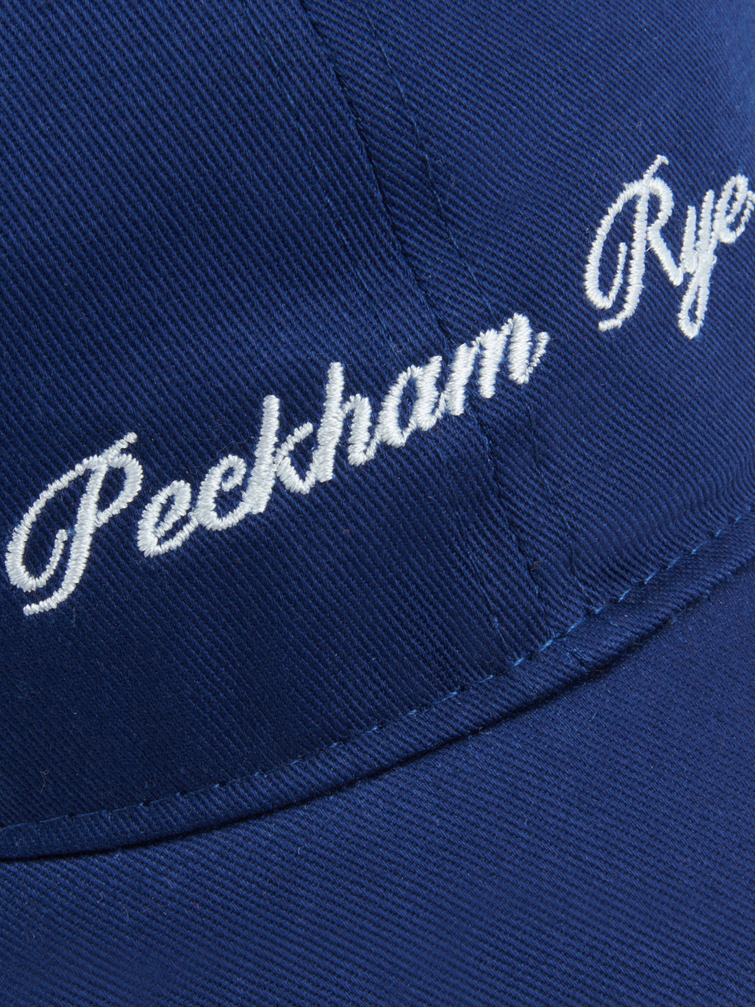 Embroidered Logo Cap in Midnight Blue