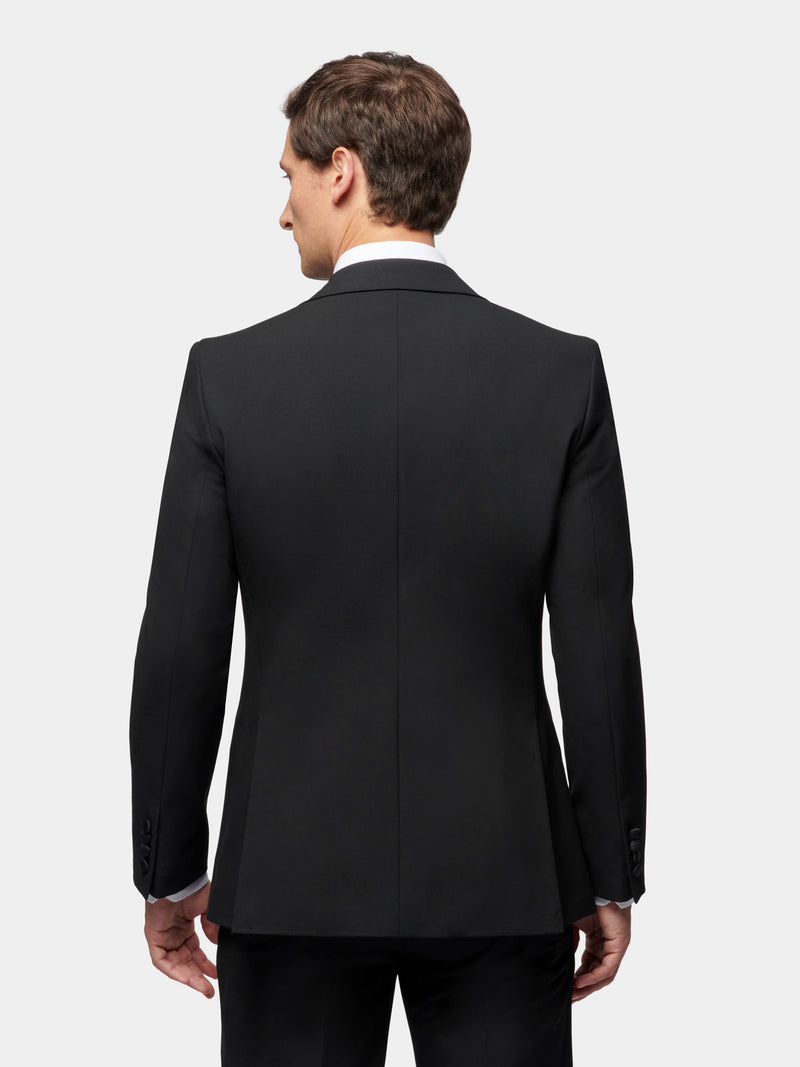 Classic Wool-Blend Tuxedo Jacket