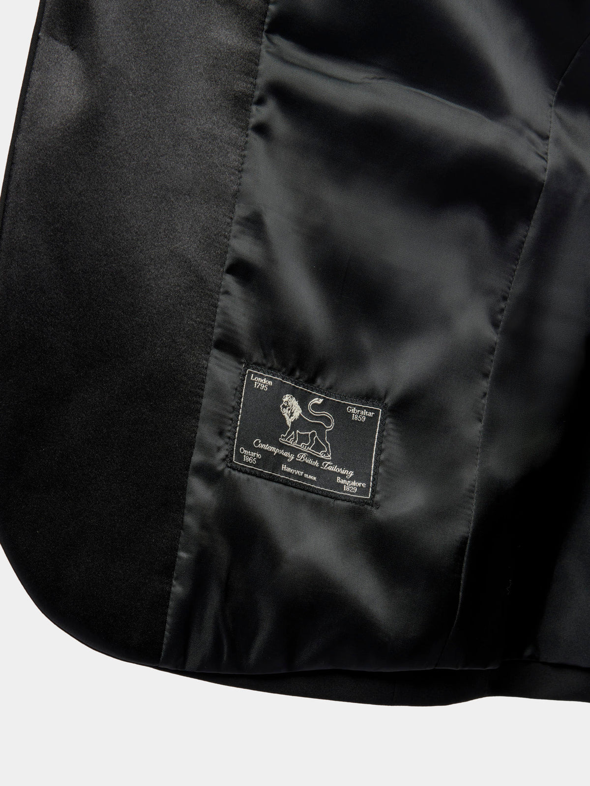 Classic Wool-Blend Tuxedo Jacket