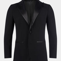 Peckham Rye Classic Tuxedo Jacket in Black