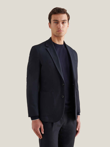Travel Jacket in Navy Blue
