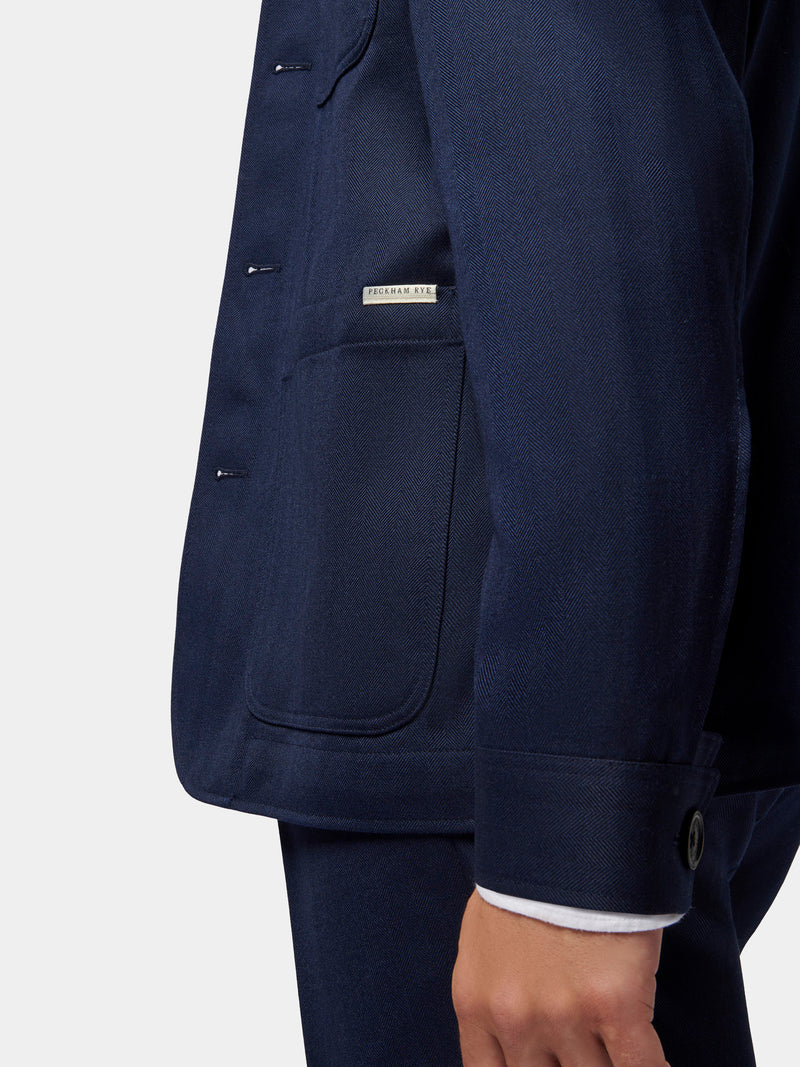 Field Jacket in Dark Sapphire Navy