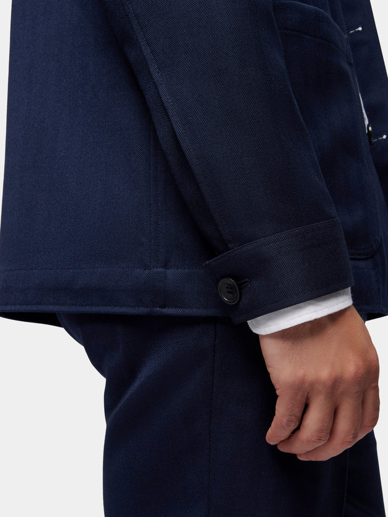 Field Jacket in Dark Sapphire Navy