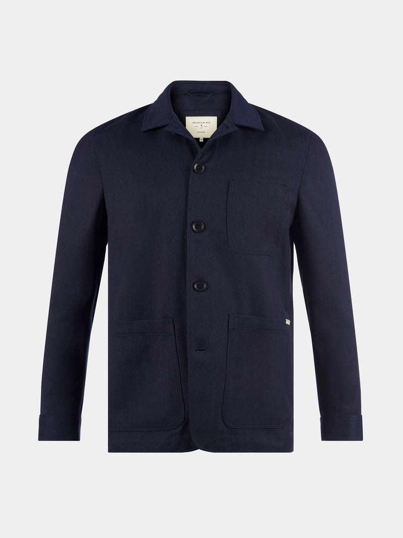 Field Jacket in Dark Sapphire Navy