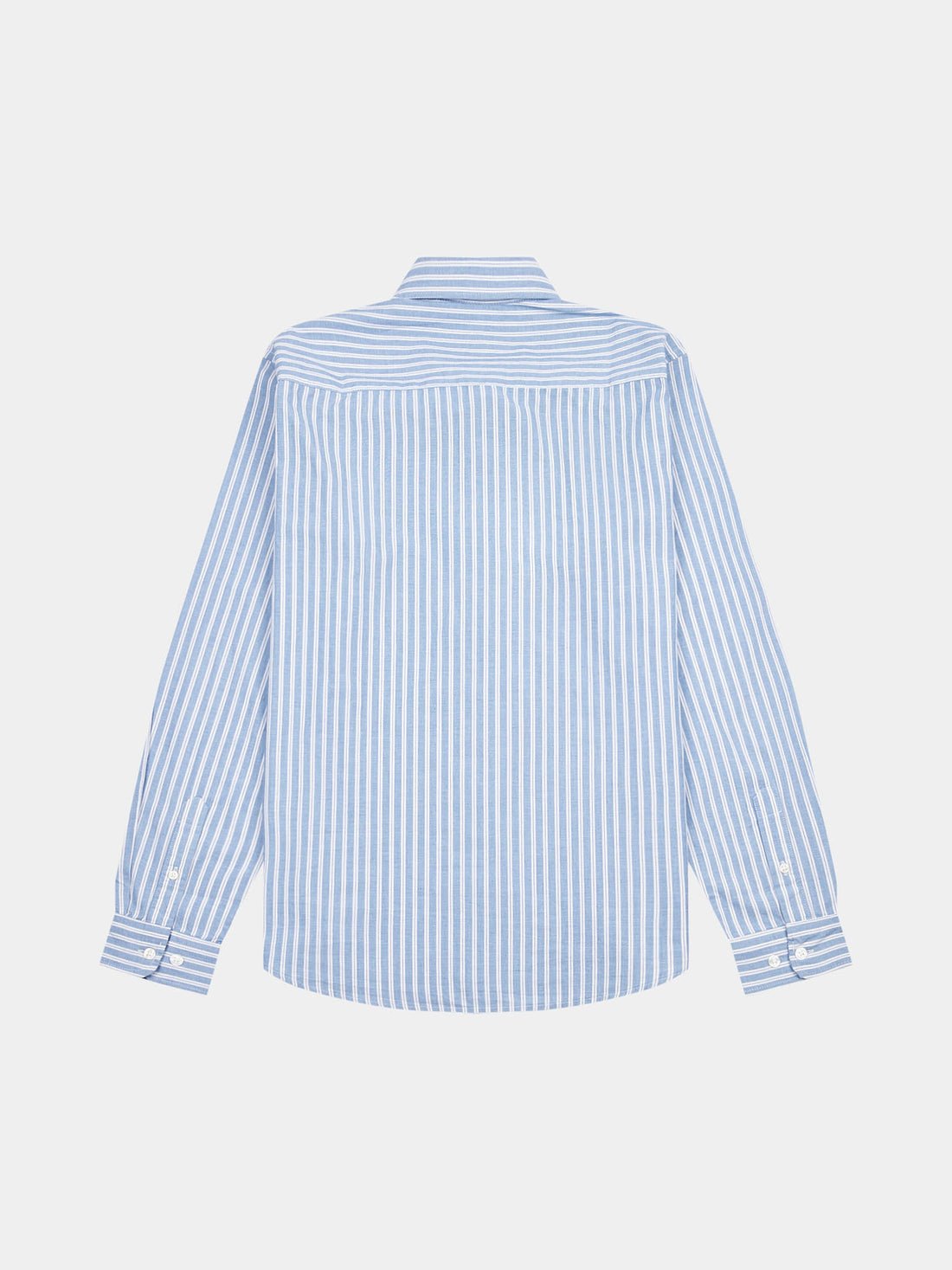 Peckham Rye Mens Stripe Shirt in Classic Blue