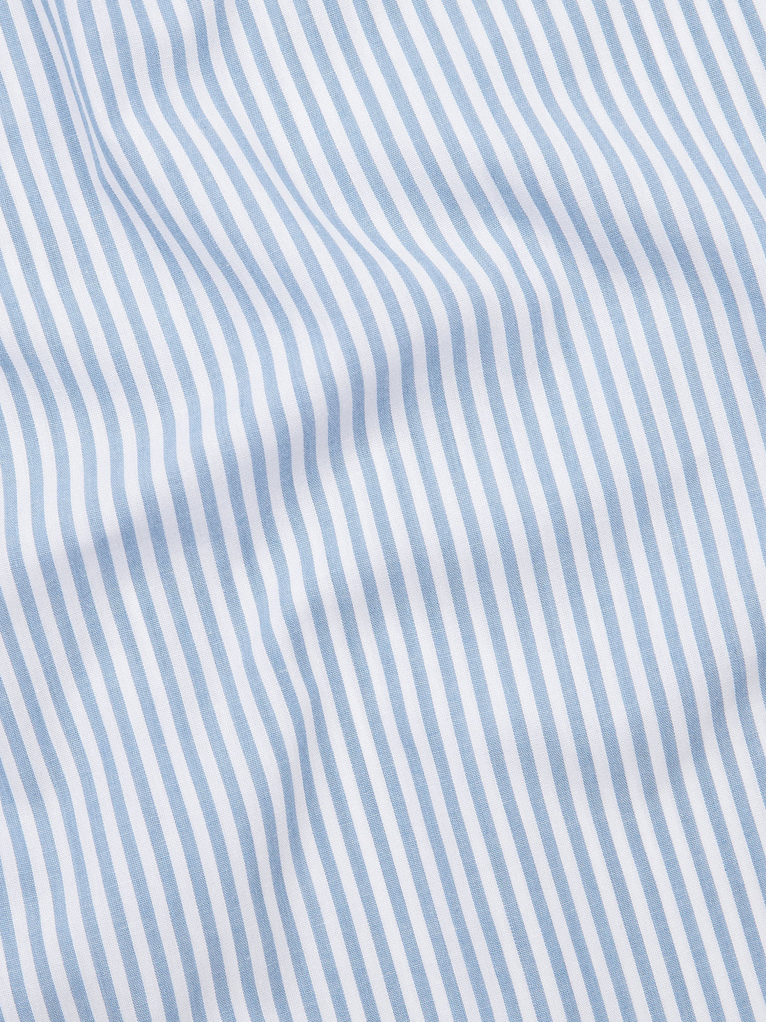 Peckham Rye Mens Stripe Shirt in Race Blue