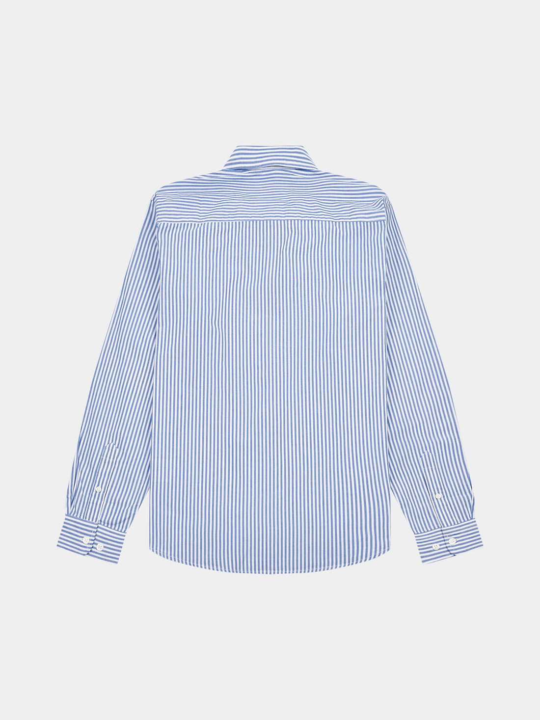 Peckham Rye Mens Stripe Shirt in Blue Yonder