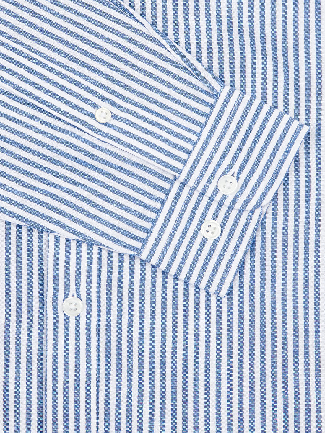 Peckham Rye Mens Stripe Shirt in Blue Yonder