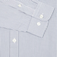 Peckham Rye Mens Stripe Shirt in Blue Horizon