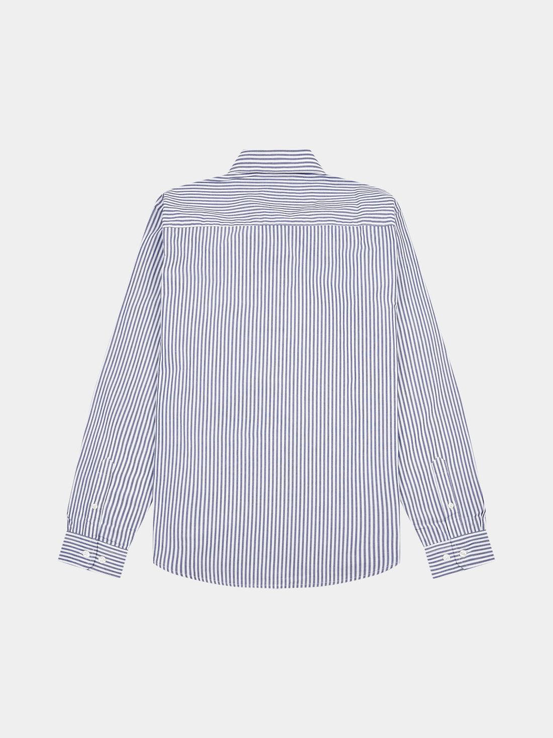 Peckham Rye Mens Stripe Shirt in Navy Iris