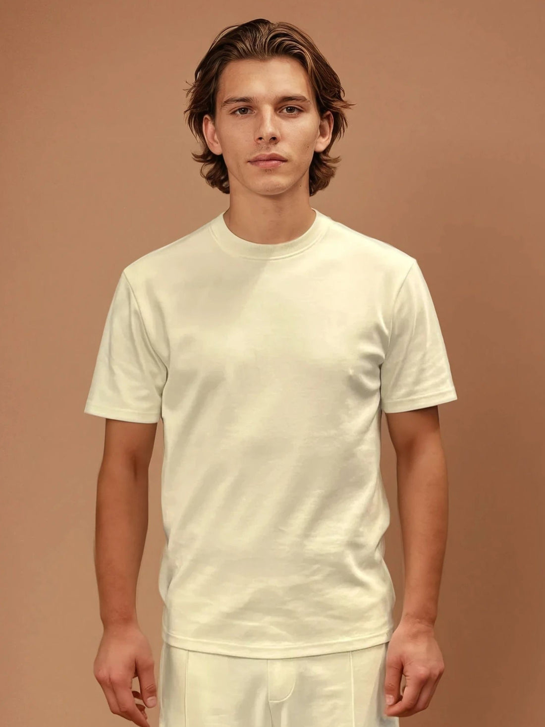 Peckham Rye Mens T-Shirt in Egret