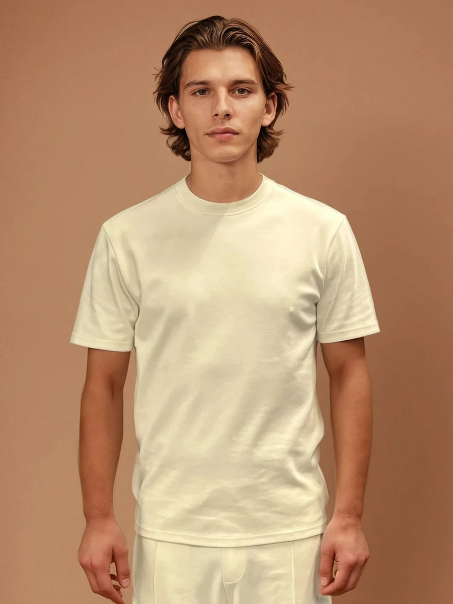 Peckham Rye Mens T-Shirt in Egret