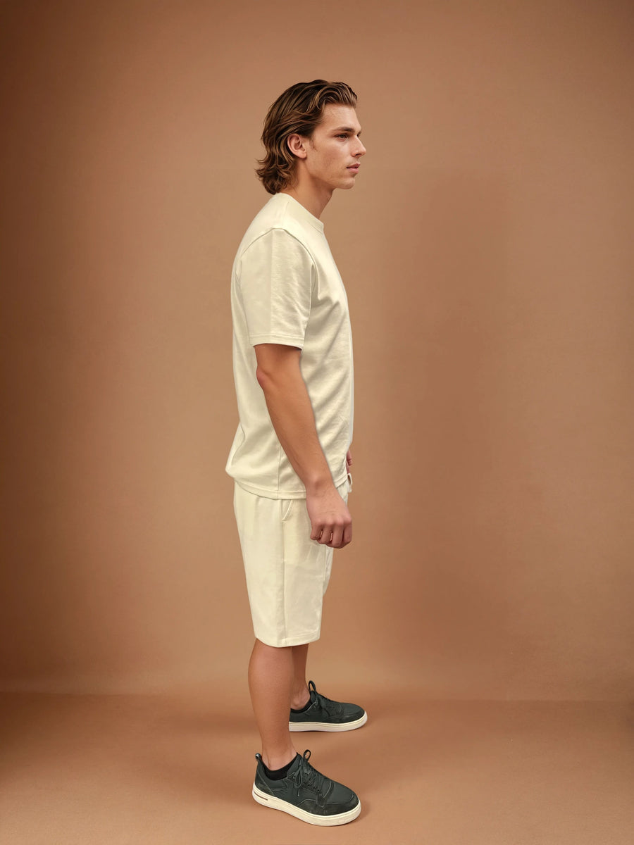 Peckham Rye Mens T-Shirt in Egret
