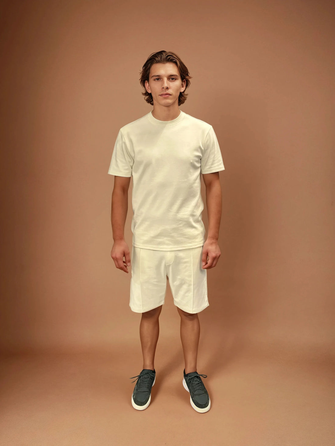 Peckham Rye Mens T-Shirt in Egret