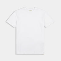 Peckham Rye Mens Pique Texture T-Shirt in Bright White