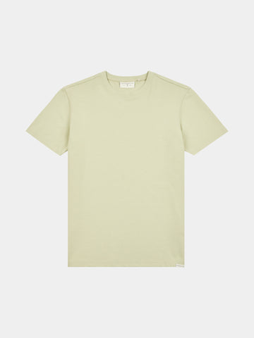 Peckham Rye Mens Pique Texture T-Shirt in Alfalfa