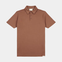 Peckham Rye Mens Jersey Polo Shirt in Carafe