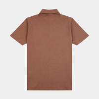 Peckham Rye Mens Jersey Polo Shirt in Carafe