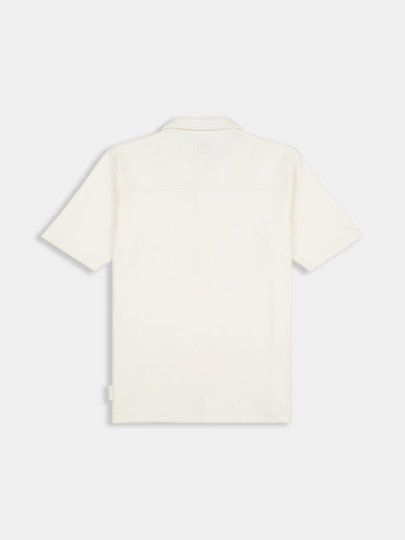 Jersey Revere Shirt in Egret