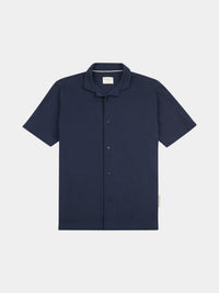 Jersey Revere Shirt in Dark Sapphire Navy