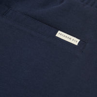 Peckham Rye Mens Pintuck Short in Dark Sapphire Navy