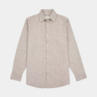 Peckham Rye Mens Textured Shirt in Carafe