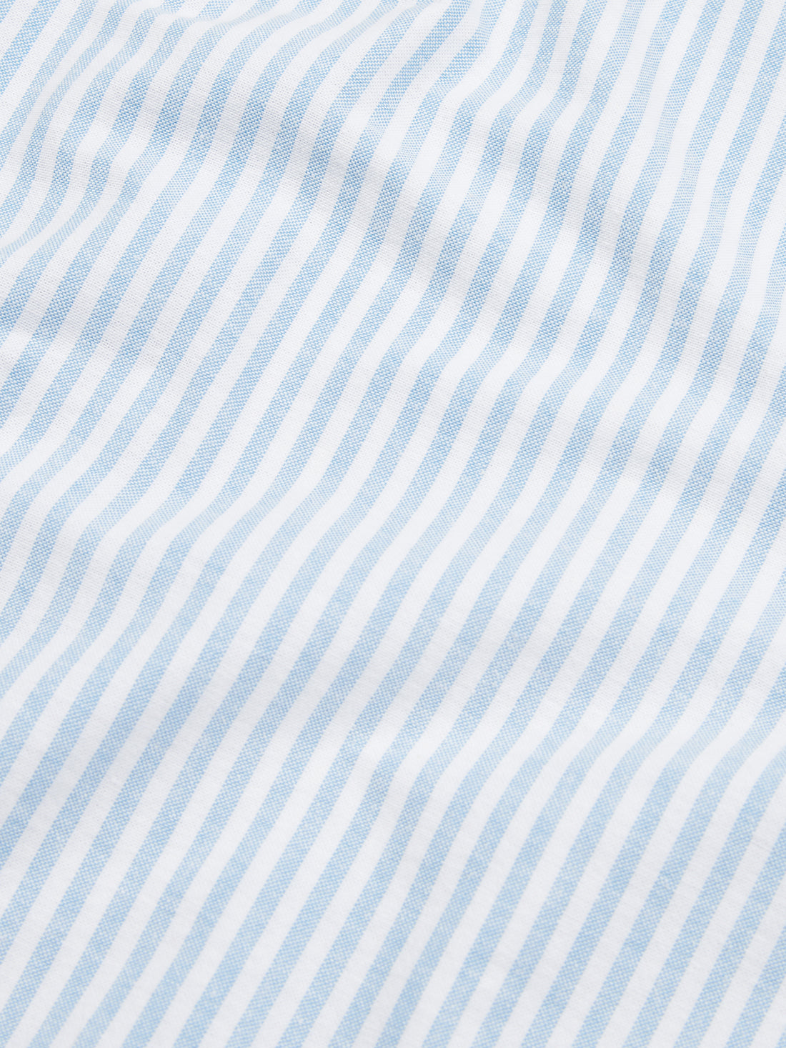 Peckham Rye Mens Striped Oxford Shirt in Quiet Harbor