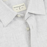 Peckham Rye Mens Cotton Blend Shirt in Luna Rock