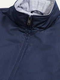 Carlton Light Padded Zip Vest in Dark Sapphire Navy