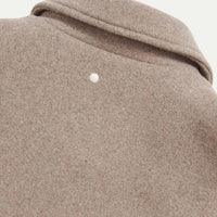 Wool Blend Bomber Jacket in Simply Taupe