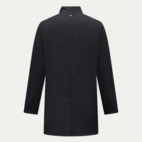 Padded Rain Mac in Black