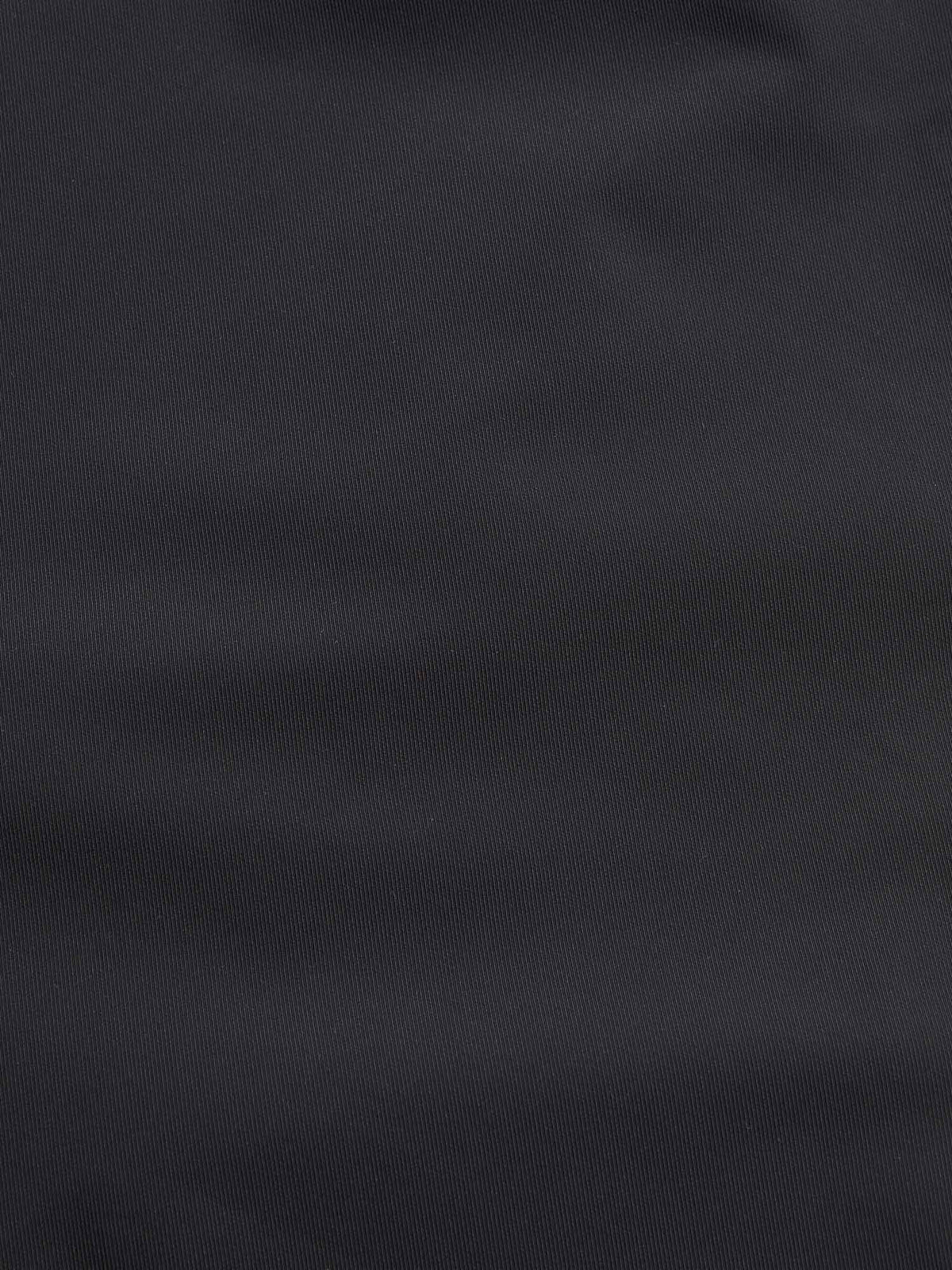 Padded Rain Mac in Black