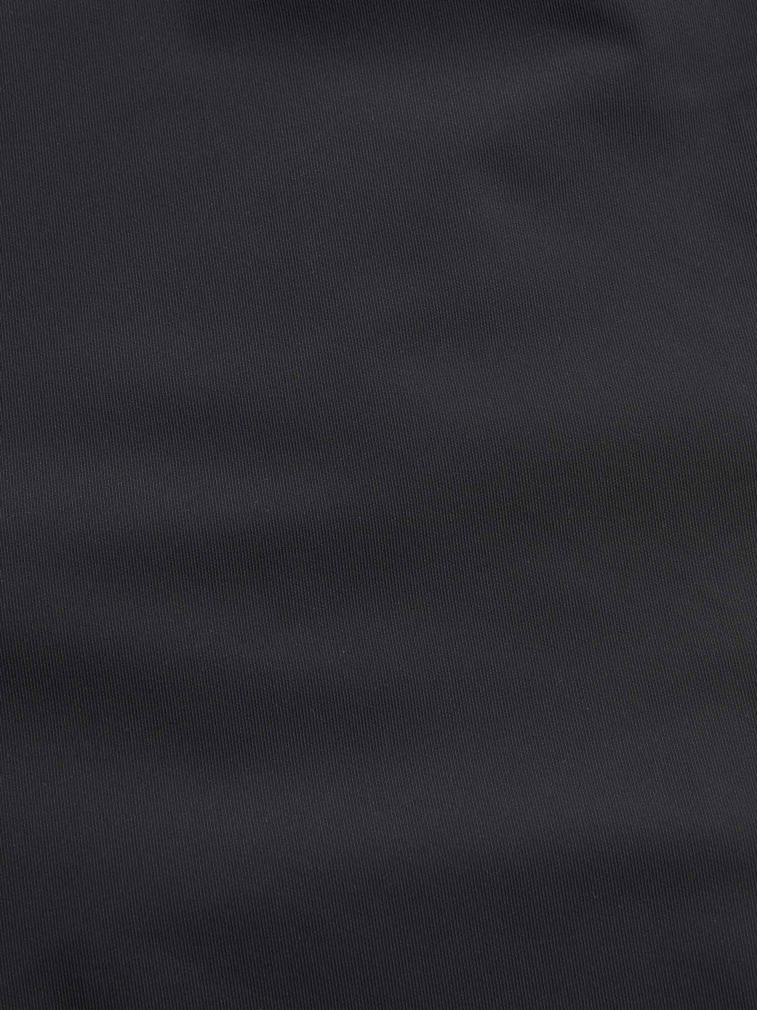 Padded Rain Mac in Black