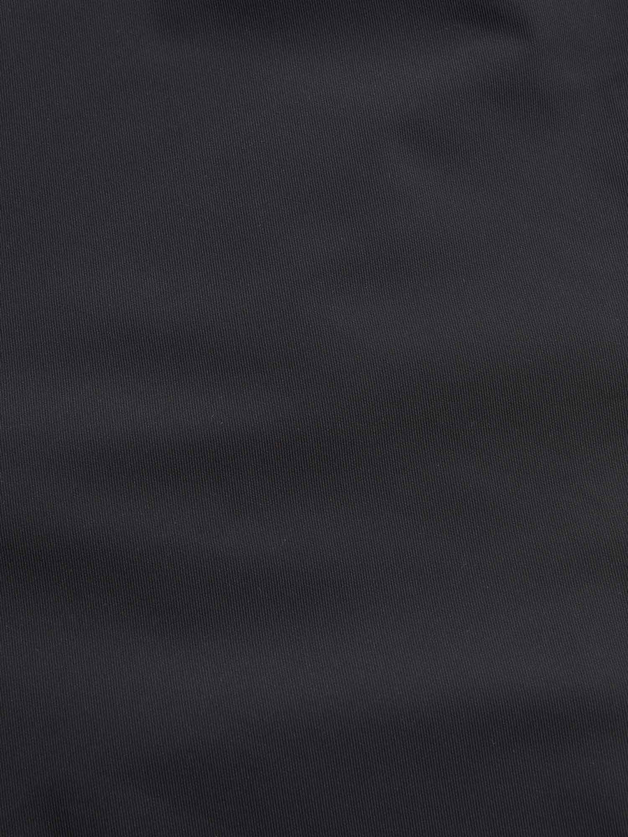 Padded Rain Mac in Black