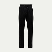 Jersey Interlock Jogger in Black