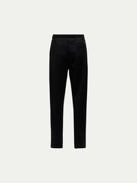 Jersey Interlock Jogger in Black