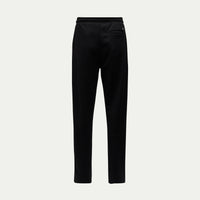 Jersey Interlock Jogger in Black