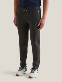 Milano Knit Jogger in Charcoal Grey