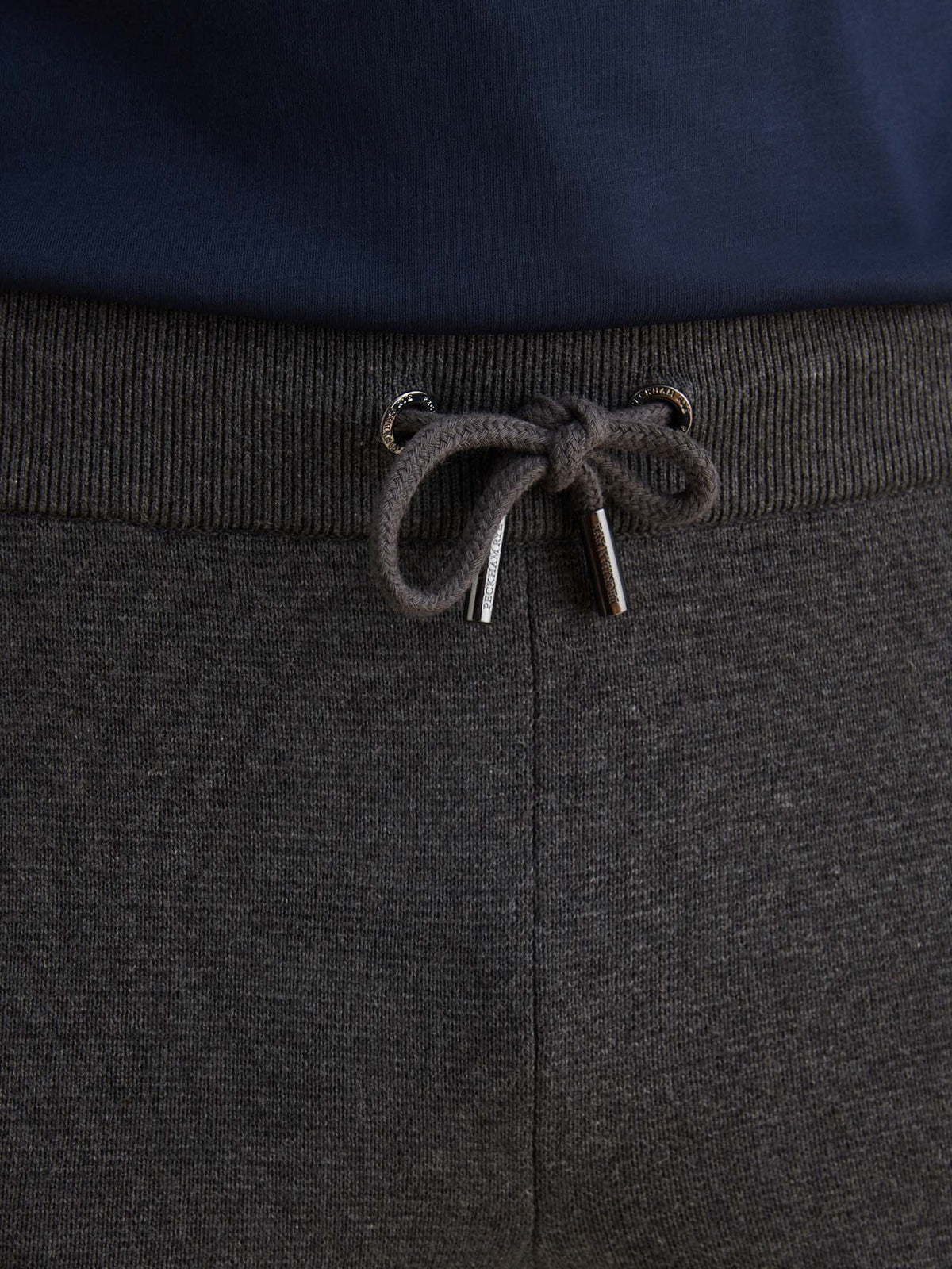 Milano Knit Jogger in Charcoal Grey