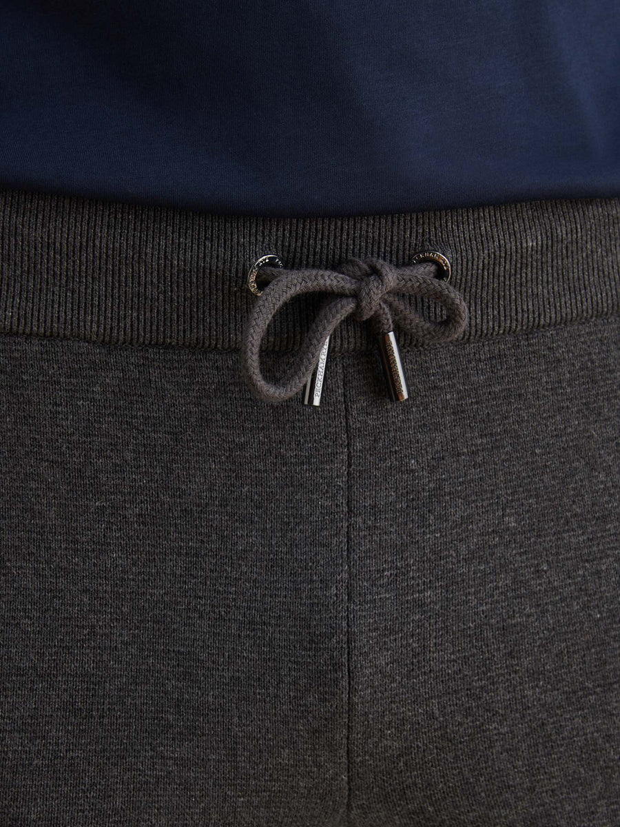 Milano Knit Jogger in Charcoal Grey
