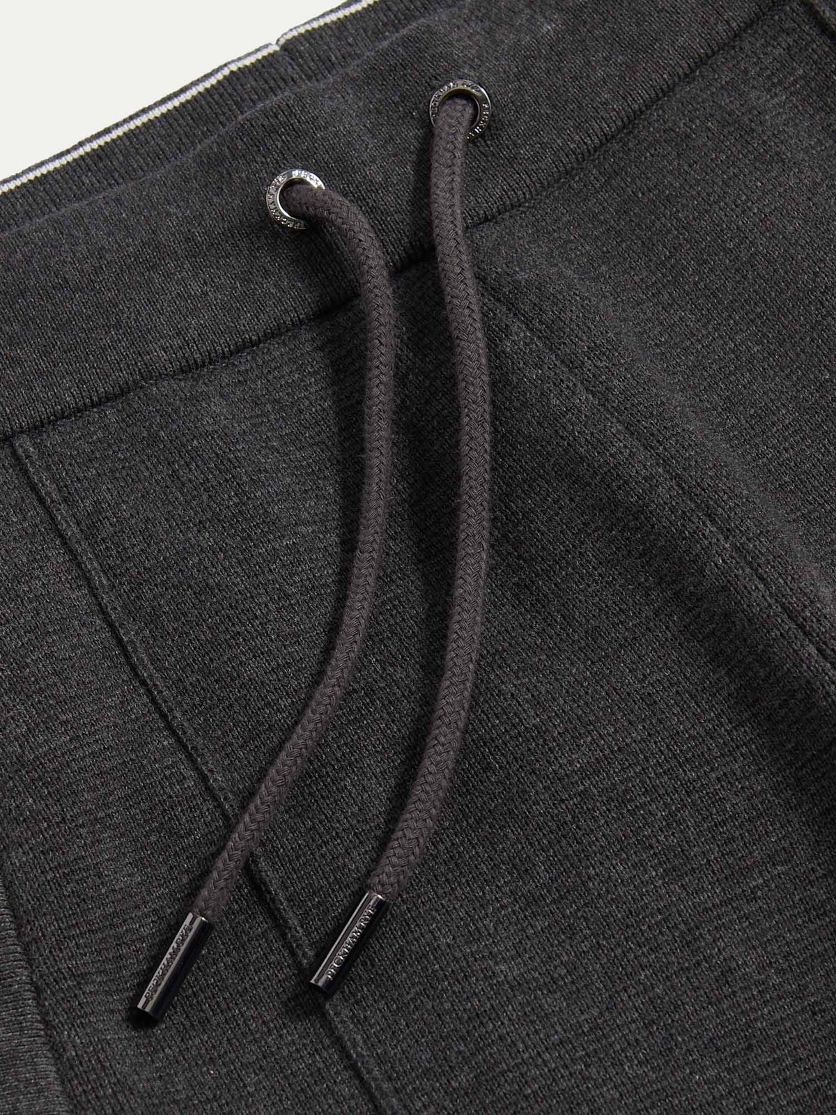 Milano Knit Jogger in Charcoal Grey