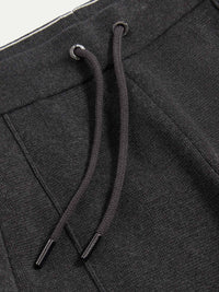 Milano Knit Jogger in Charcoal Grey