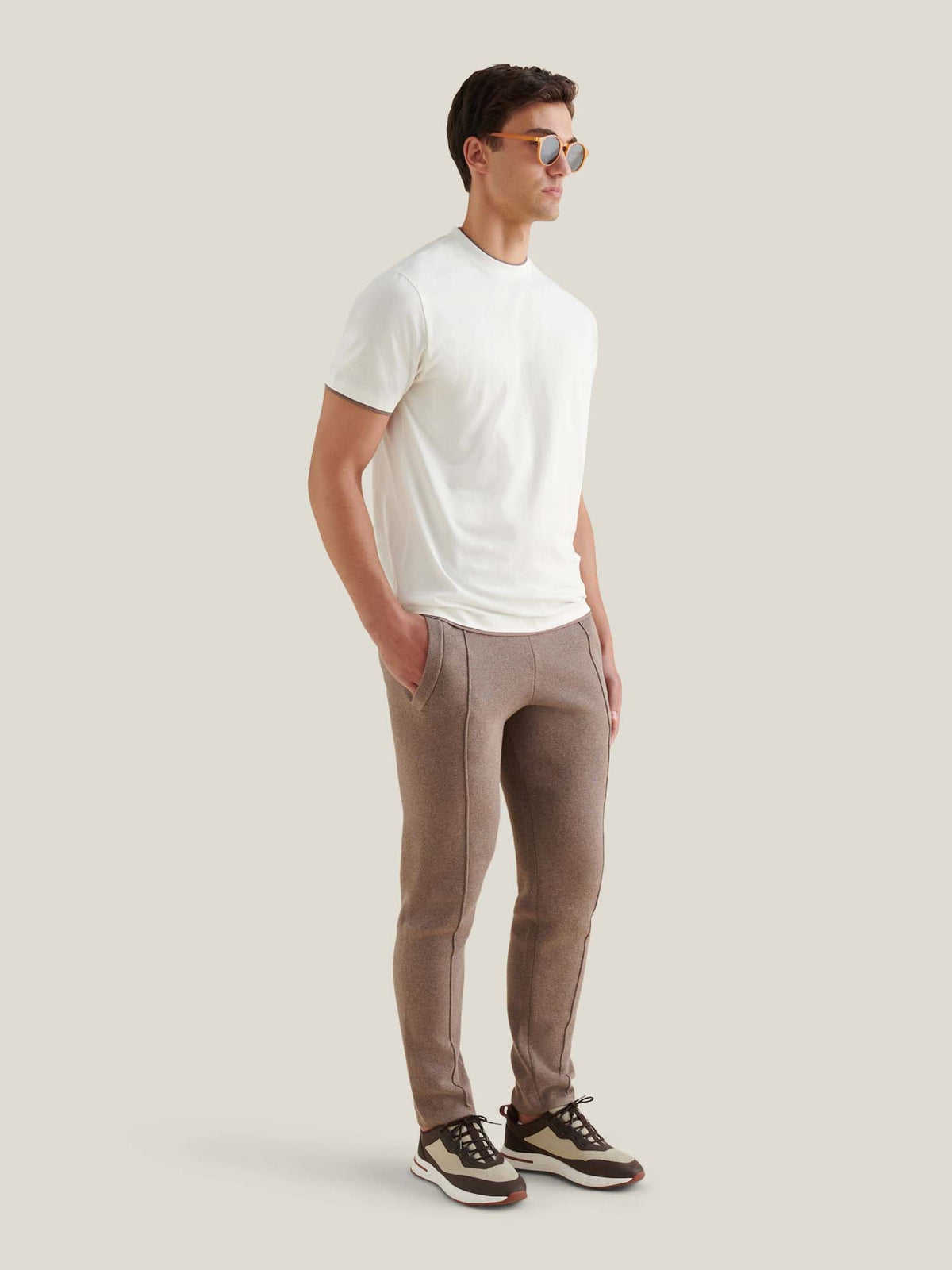 Milano Knit Jogger in Iron