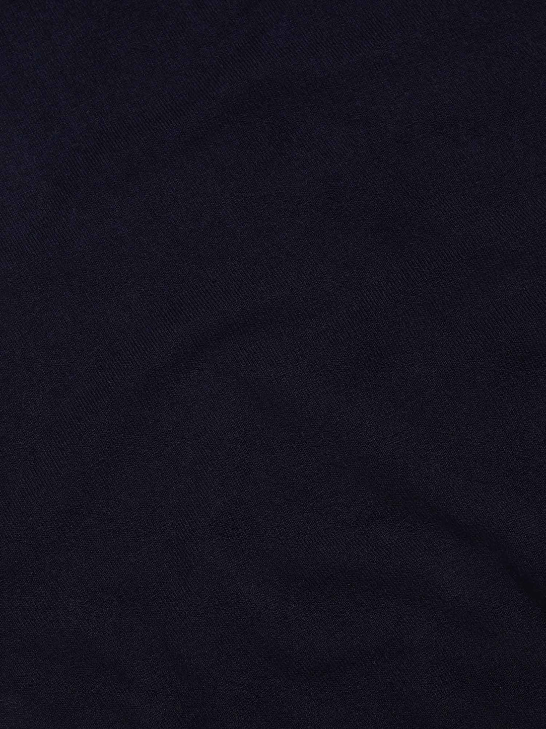 Peckham Rye Mens Knitted Long Sleeve Polo in Dark Sapphire Navy