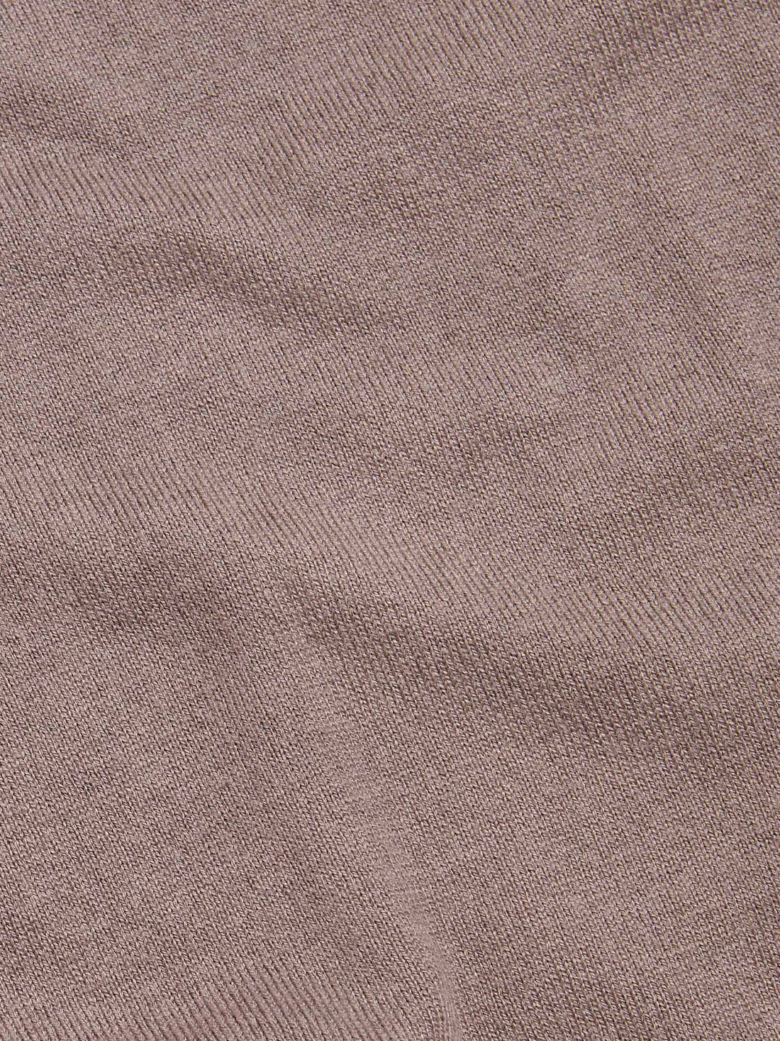 Jersey Knit Long Sleeve Polo Shirt in Iron