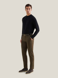 Savoy Knitted Crew in Black