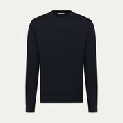 Jersey Knit Crew in Black